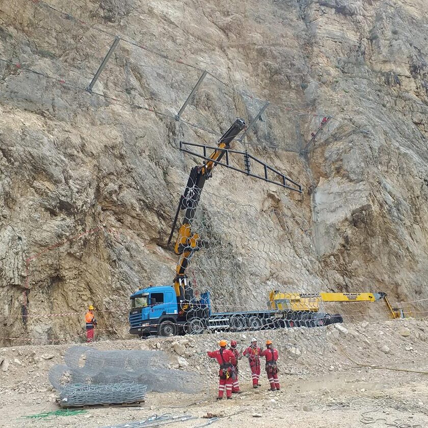 Securing the former Tixon quarry - Geovertical S.r.l.