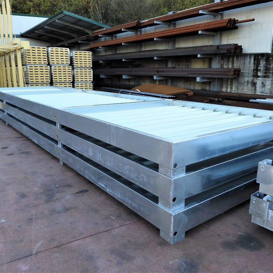 Campo Base Geovertical - lavorazione delle varie componenti