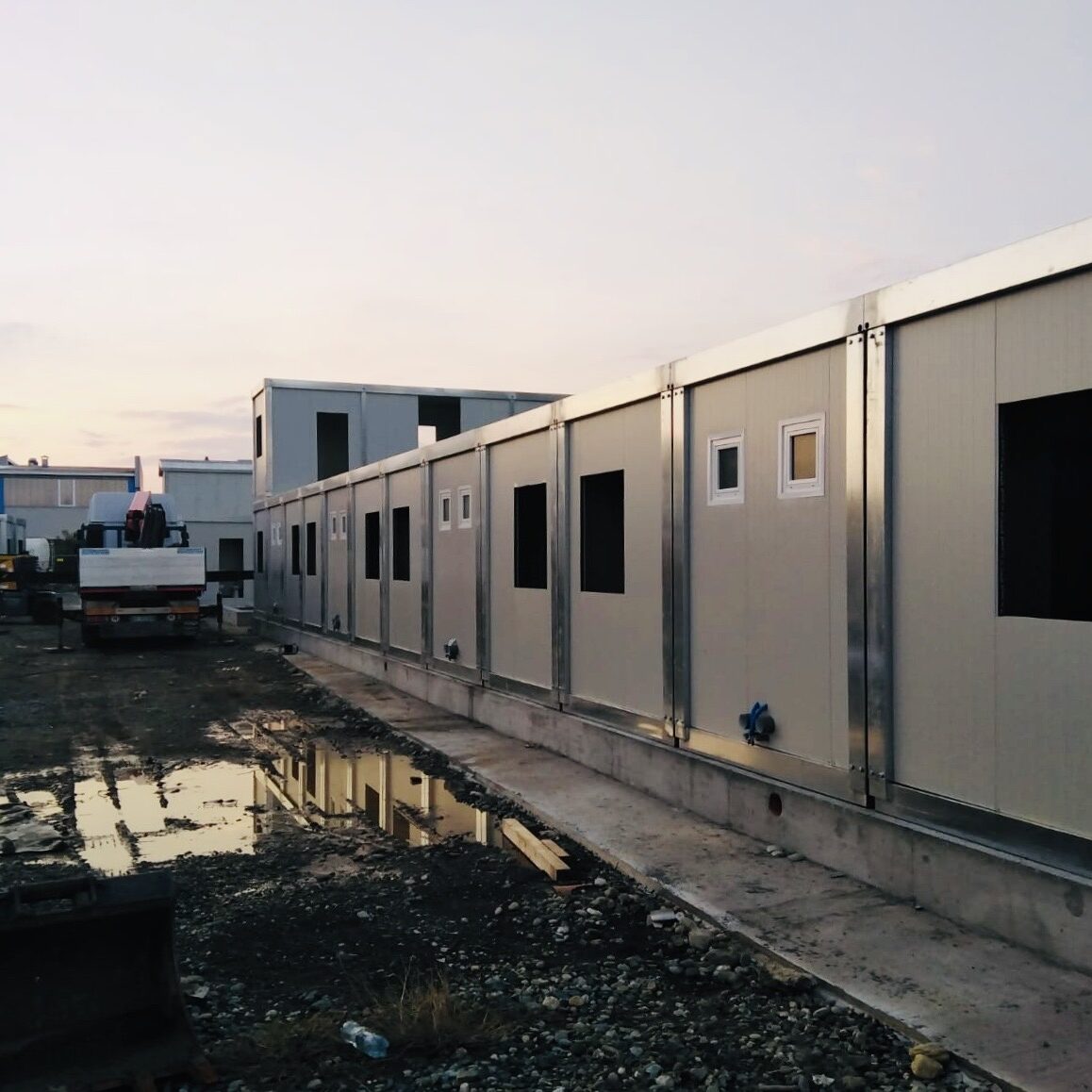 Installazione uffici - refettorio e dormitori