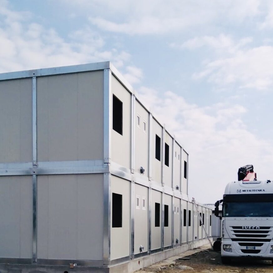 Installazione uffici - refettorio e dormitori