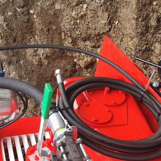 Inizio delle perforazioni con la nostra COMACCHIO MC 8