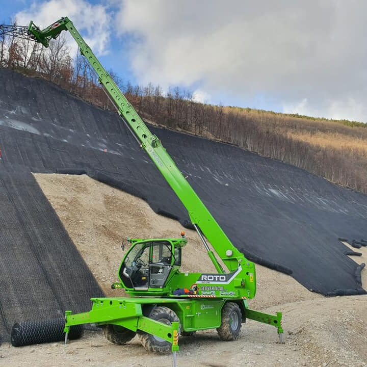 Tre Valli Umbre. Rafforzamento pendice