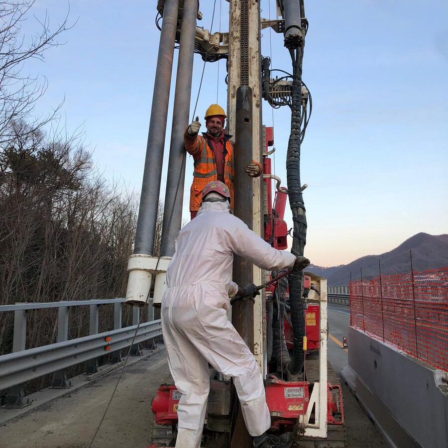 Lavori su viadotto A7 Genova- Serravalle