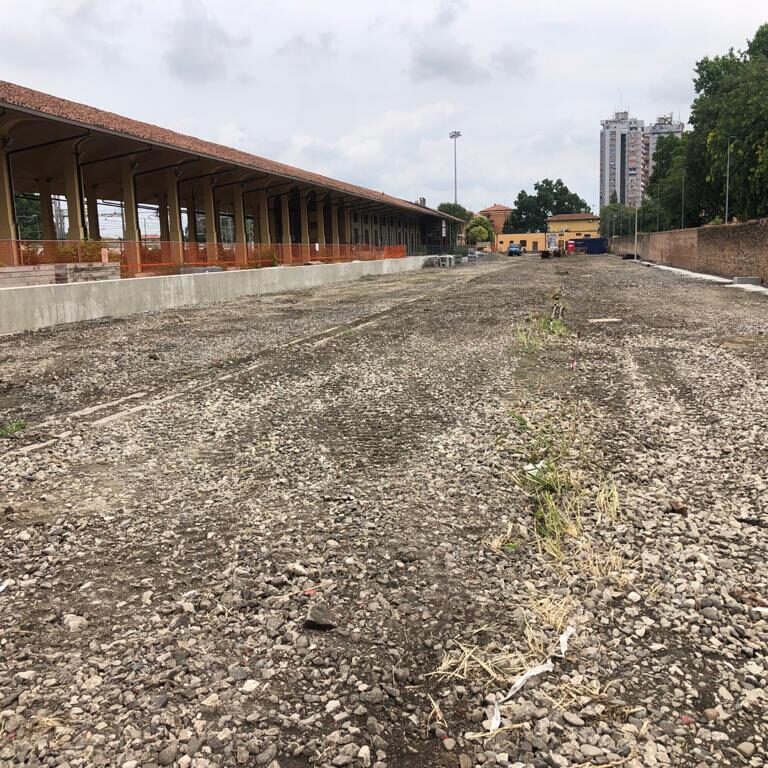 Ferrara, lavori in stazione